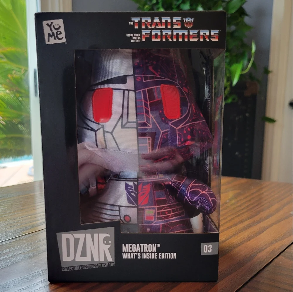 NIB -- Transformers Megatron Collectible Action Plush